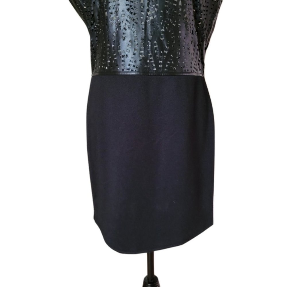 House of Harlow 1960 pleather cutout dress size large - Picture 3 of 16